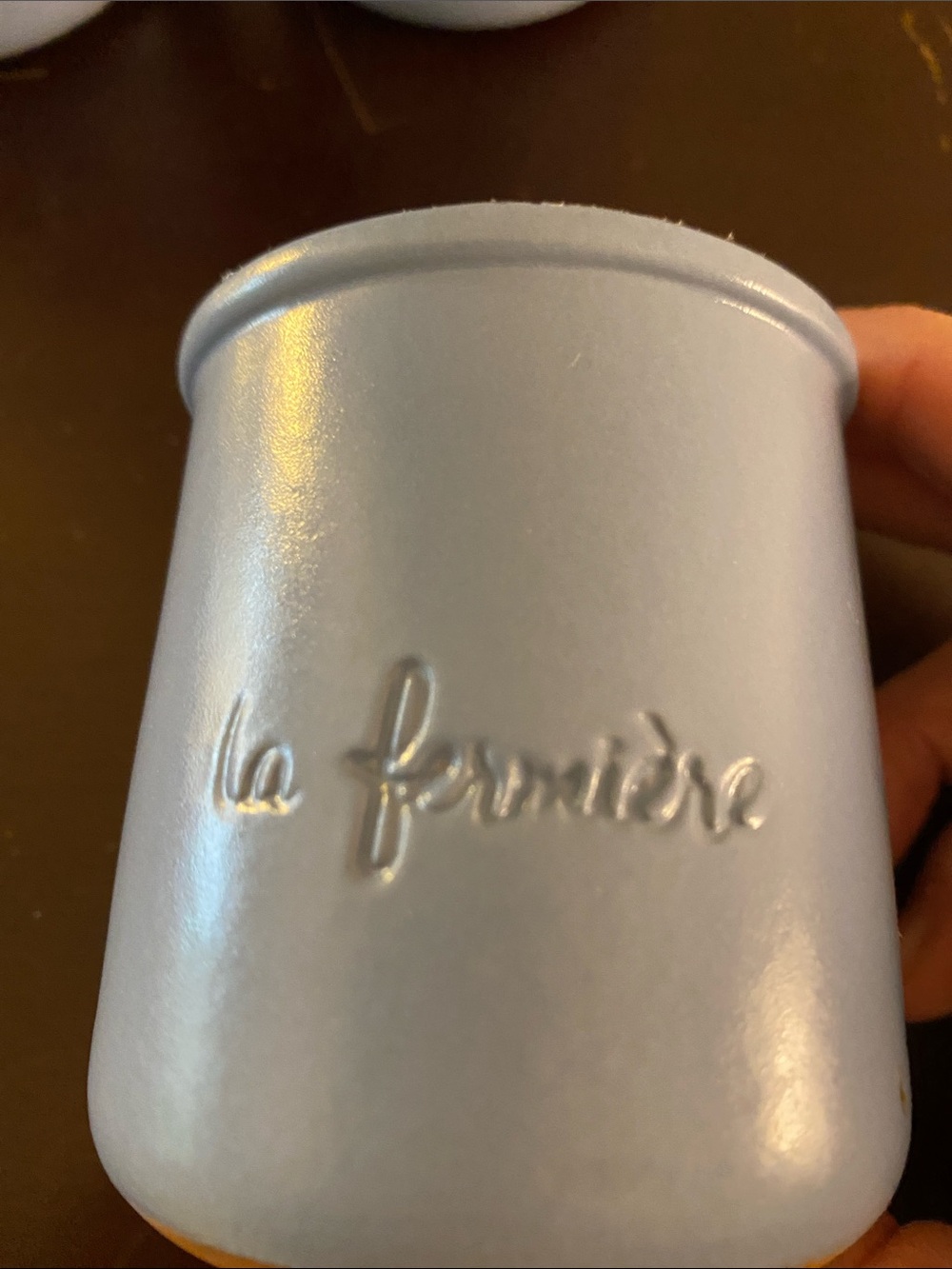 La framiere yogurt Light Blue freezer, oven, microwave safe set of 4 - Picture 2 of 8